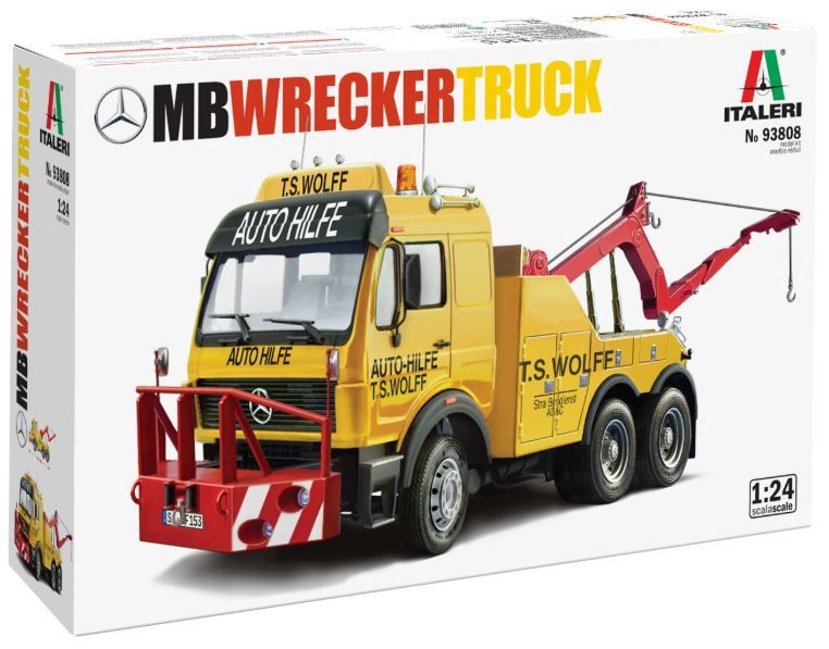 Italeri 93808 Mercedes-Benz Wrecker Truck