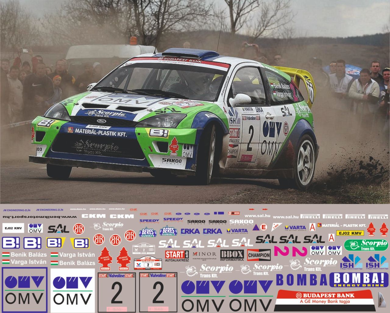 AM24 004 Ford Focus WRC Eger Rallye 2006 Benik Balázs