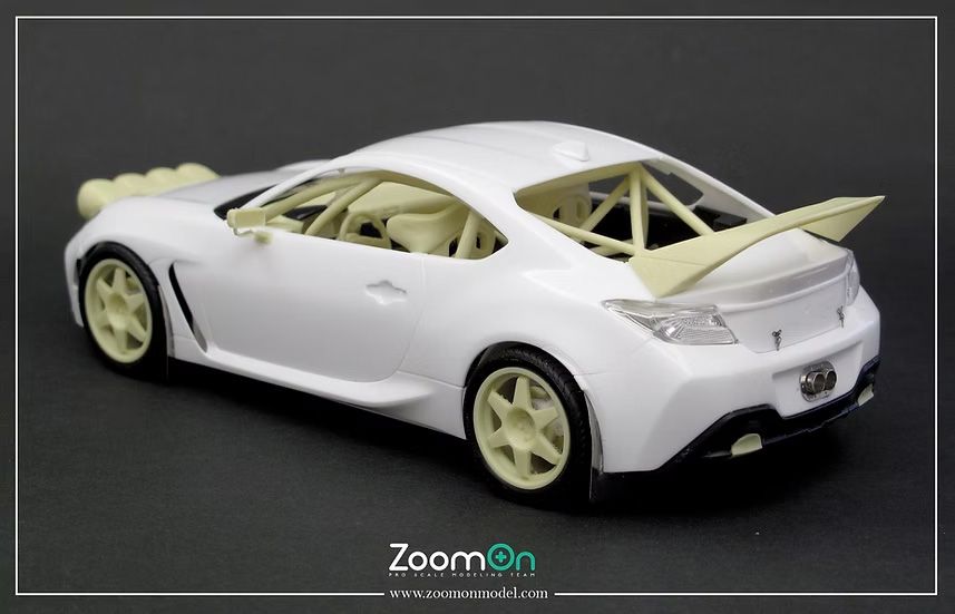 ZoomOn Z213 Castrol Toyota GR86 Rally part set for Tamiya