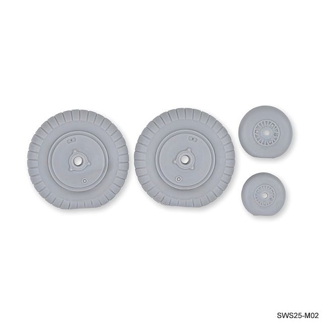 Zoukei-Mura SWS25-M02 BF109G EARLY VERSION WEIGHTED TIRES