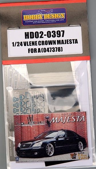 Hobby Design HD02-0397 VLENE CROWN MAJESTA FOR AOSHIMA