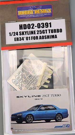 Hobby Design HD02-0391 SKYLINE 25GT TURBO ER34