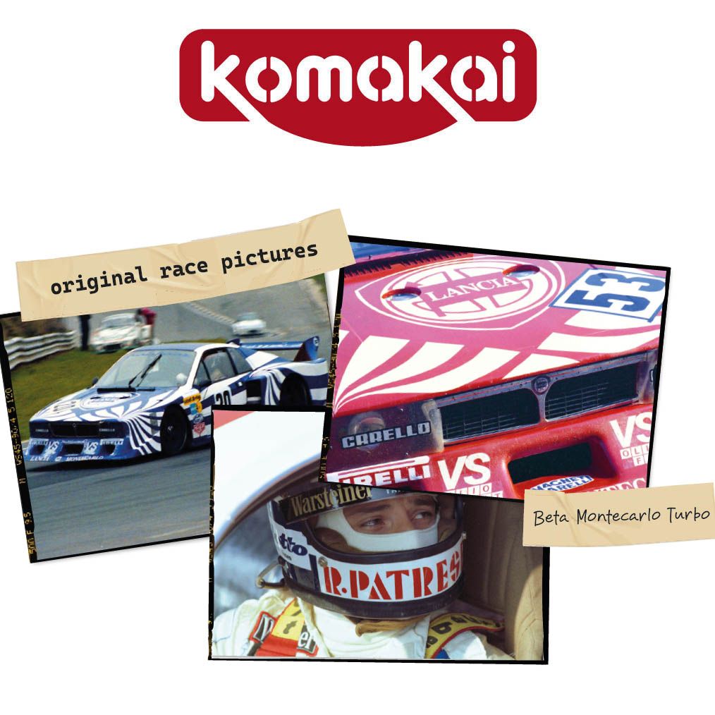 Komakai KOM-OR006 Original Race Pictures book: Lancia Beta Montecarlo Turbo