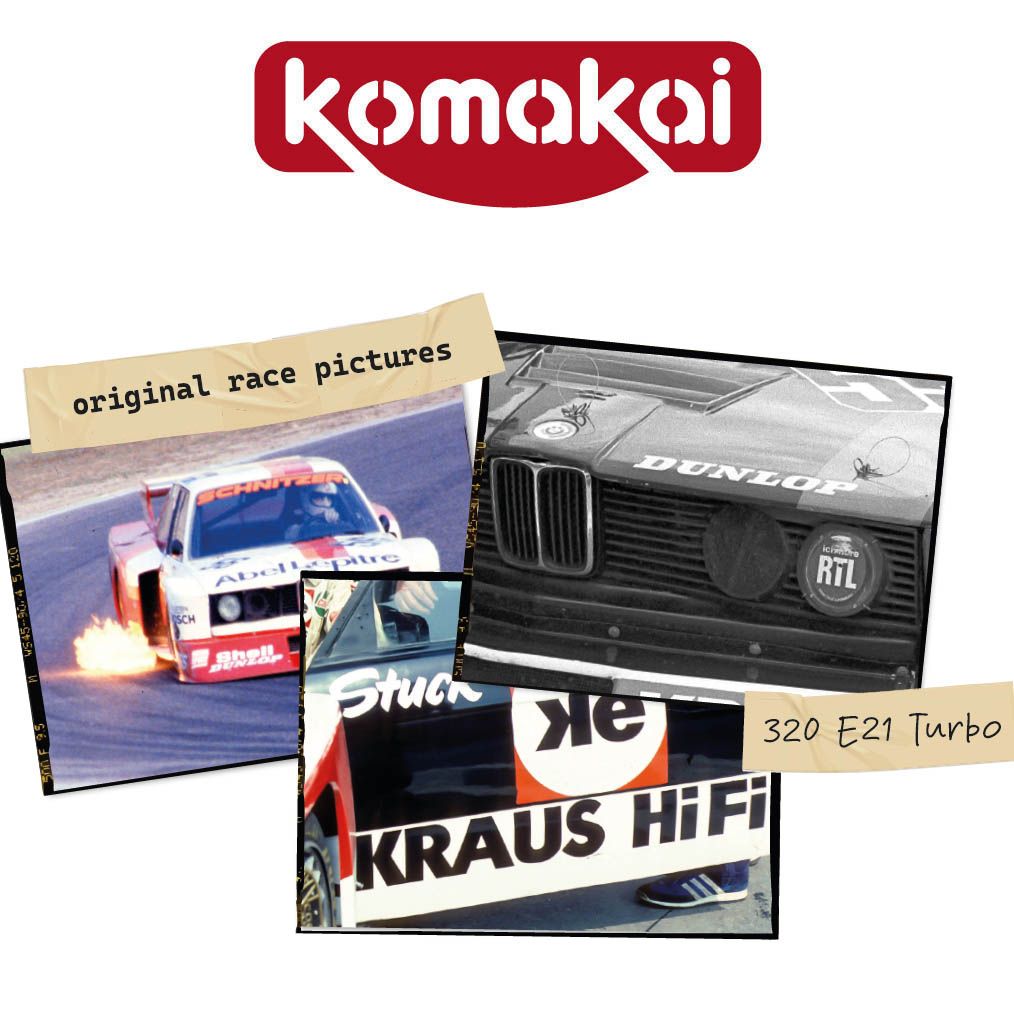 Komakai KOM-OR007 Original Race Pictures book: BMW 320 E21 Turbo