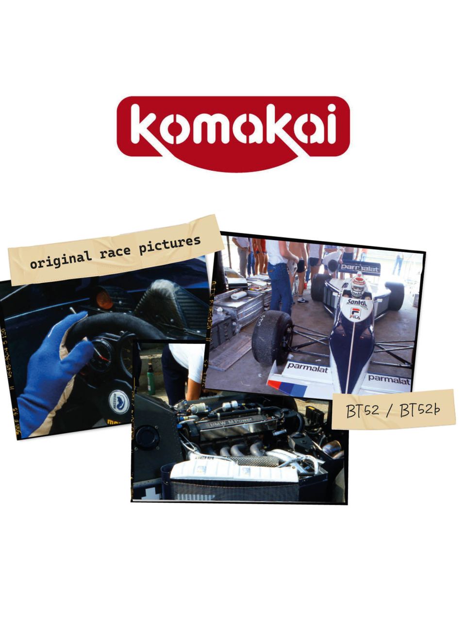 Komakai KOM-OR008 Original Race Pictures book: Brabham BMW BT52 / BT52b Komakai KOM-OR008 Original Race Pictures book: Brabham BMW BT52 / BT52b