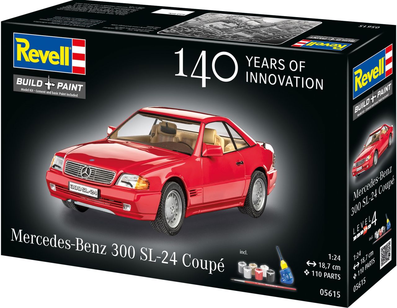 Revell 05615 Mercedes-Benz 300 SL-24 Coupé 140 Years MB