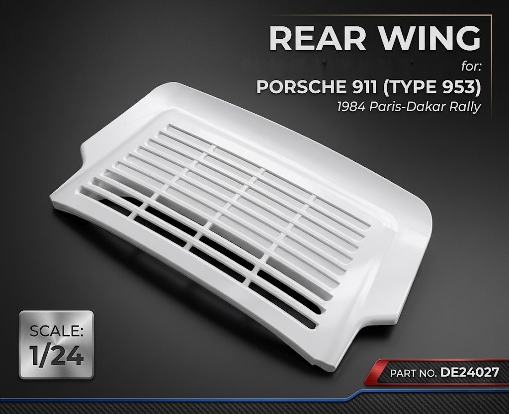 Fat Frog DE24027 Rear Wing for 911 (type 953) 1984 Paris-Dakar