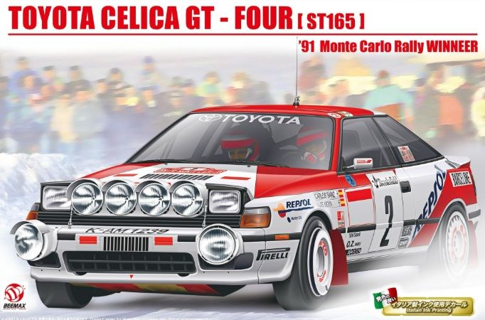BeeMax BX24044 TOYOTA CELICA GT4 ST165 1991 MONTECARLO WINNER CARLOS SAINZ