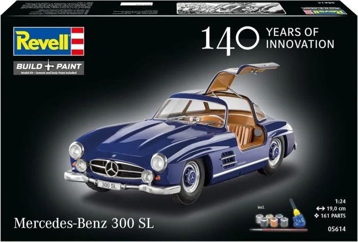 Revell 05614 Mercedes Benz 300SL 100 Years of Mercedes Benz Gift Set Revell 05614 Mercedes Benz 300SL 100 Years of Mercedes Benz Gift Set