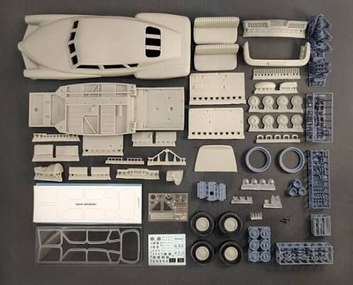 ZoomOn Z182 Mercedes-Benz CLK GTR Street Version Part Set ZoomOn Z182 Mercedes-Benz CLK GTR Street Version Part Set