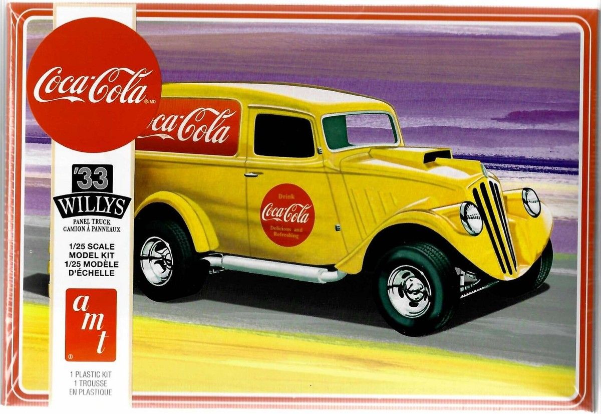 AMT 01406 1933 Willys Panel Coca-Cola