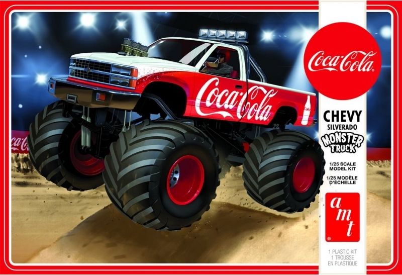 AMT 01184 Chevy Silverado Monster Coca-Cola
