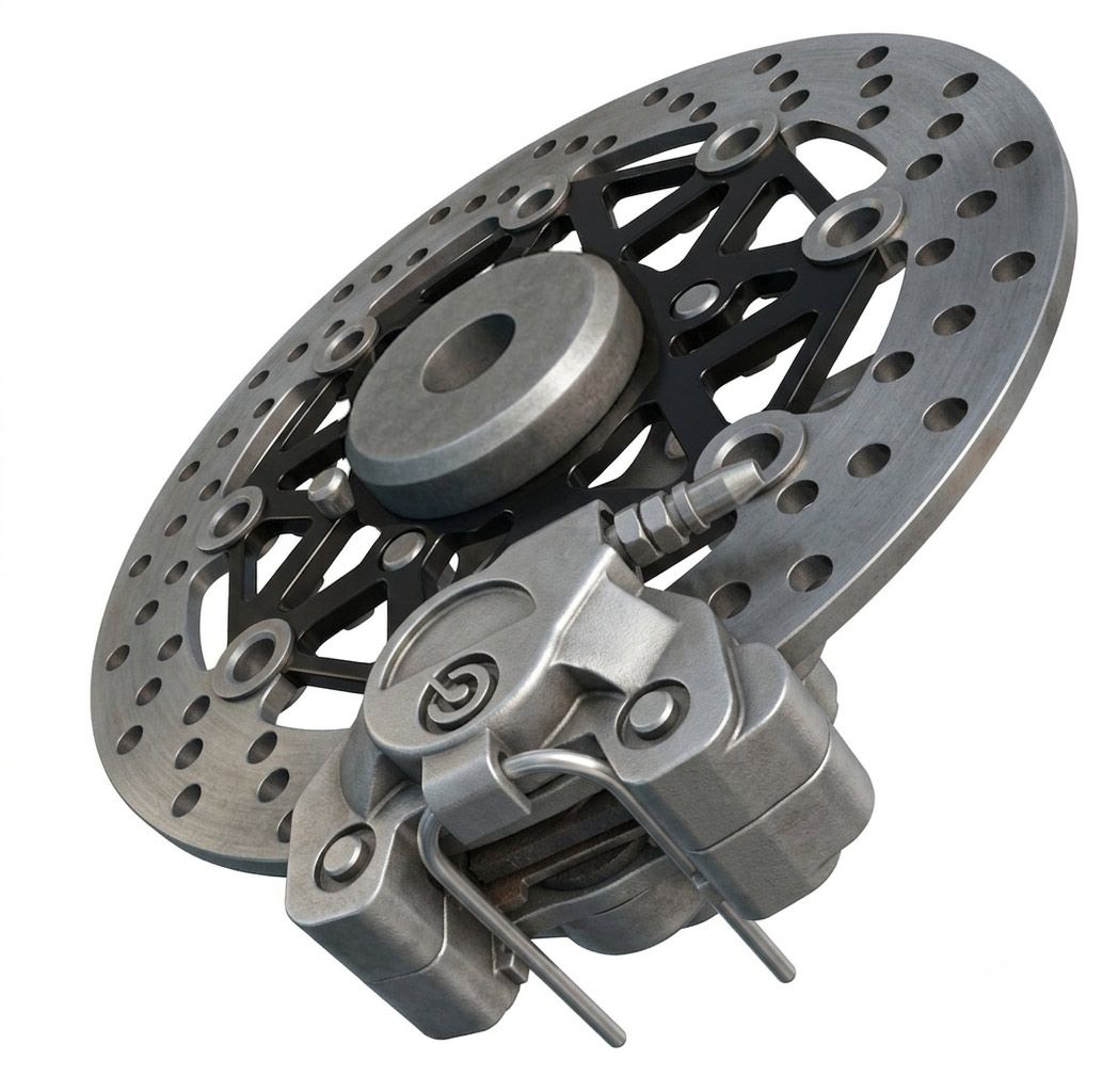 Fat Frog DE12123 Rear Brake for YZR-M1 2007