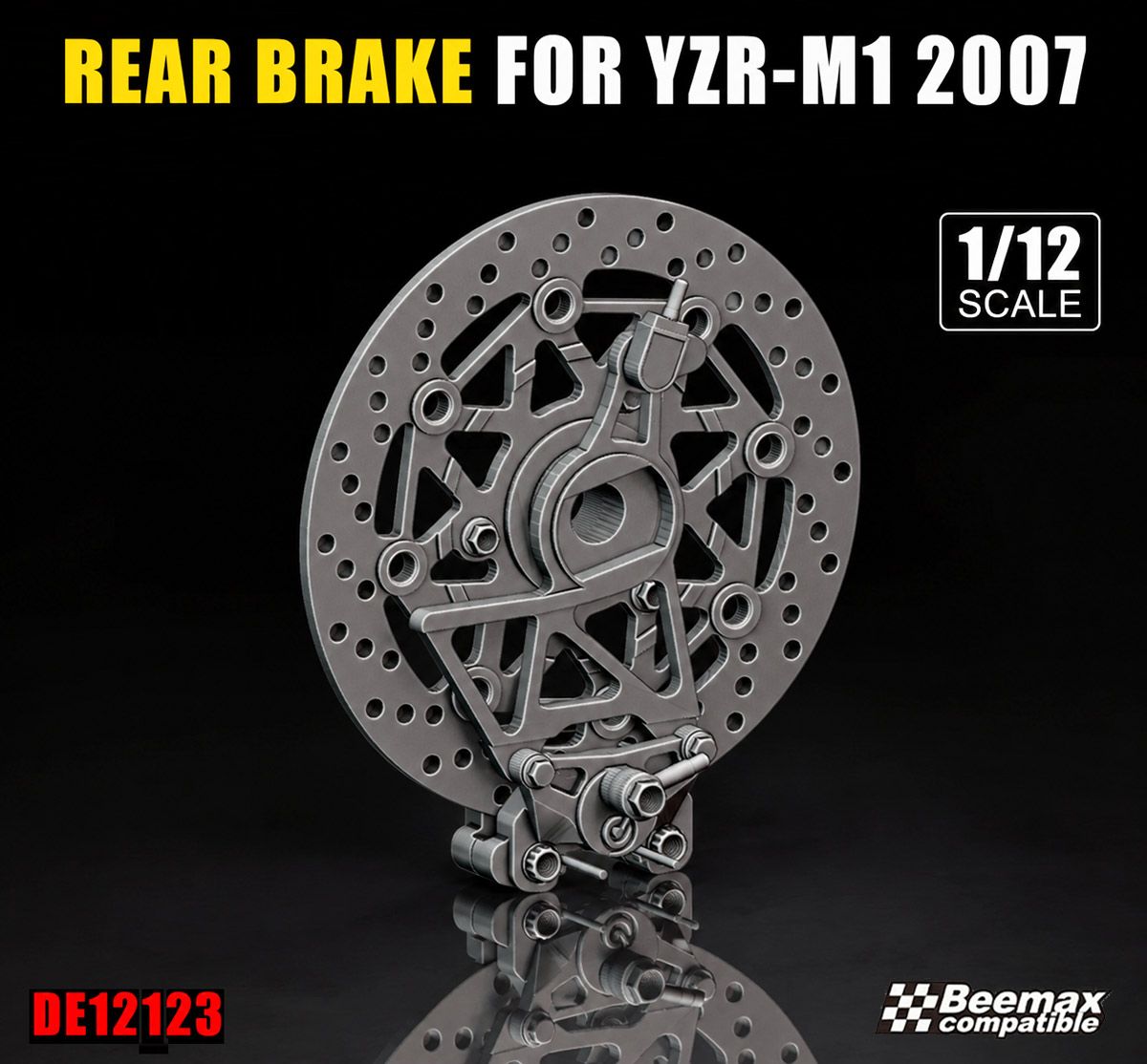 Fat Frog DE12123 Rear Brake for YZR-M1 2007