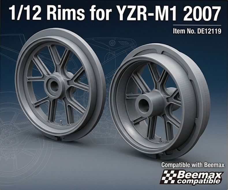Fat Frog DE12119 Rims for YZR-M1 2007