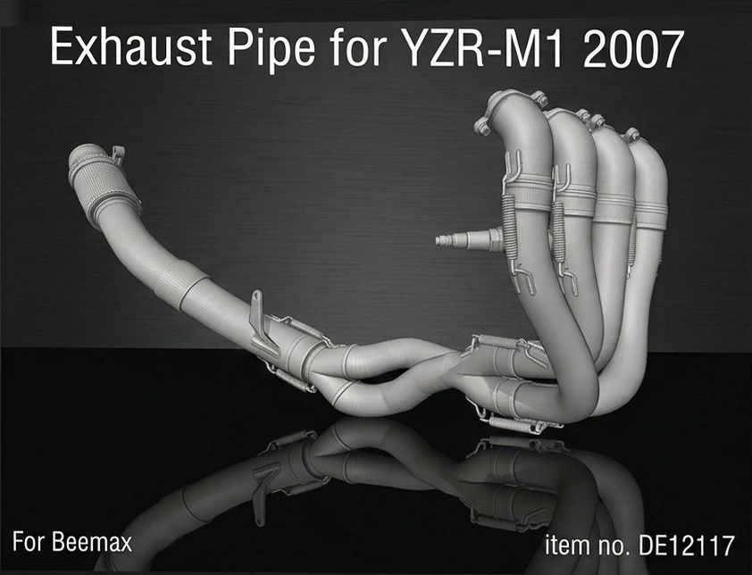 Fat Frog DE12117 Exhaust Pipe for YZR-M1 2007