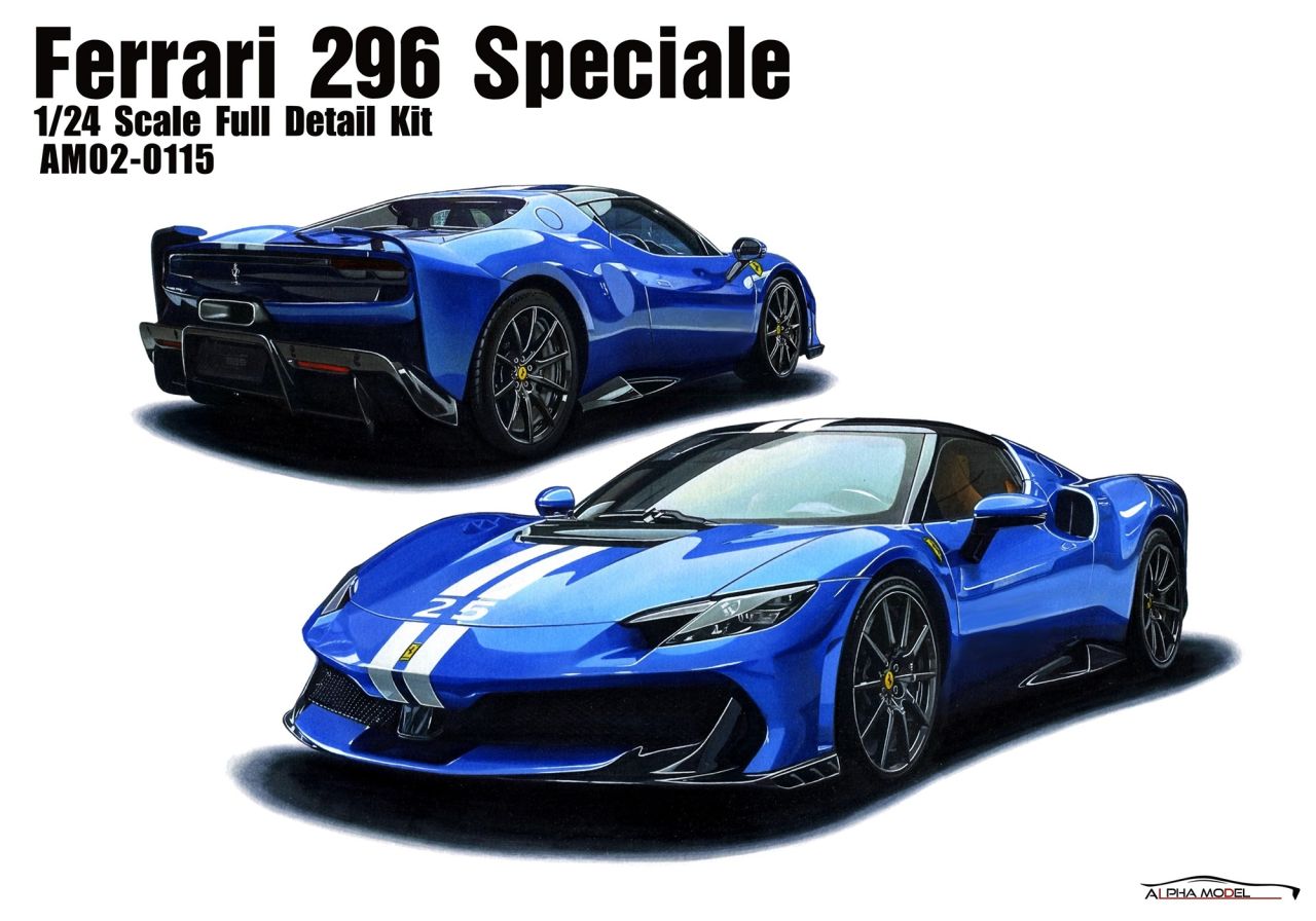 Alpha Model 02-0115 Ferrari 296 speciale Alpha Model 02-0115 Ferrari 296 speciale