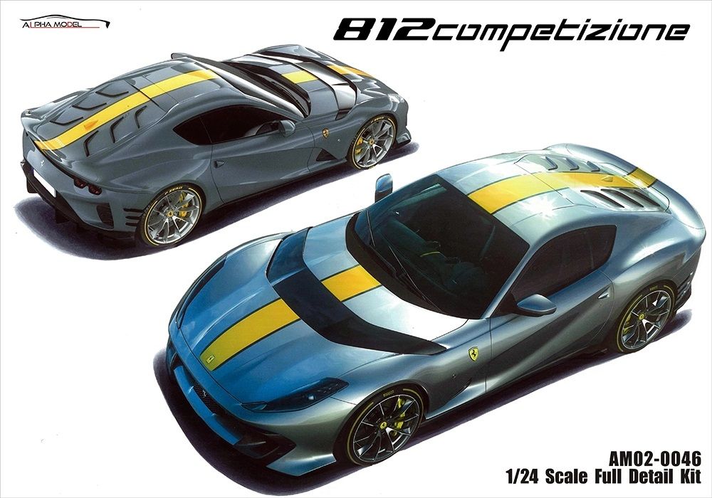Alpha Model 02-0046 Ferrari 812 Competizione Alpha Model 02-0046 Ferrari 812 Competizione