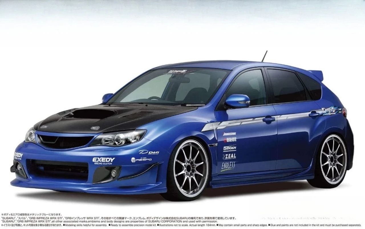 Aoshima 20064 INGS GRB SUBARU IMPREZA WRX STI 2007