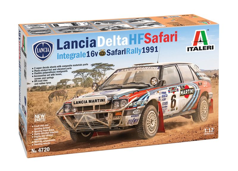 Italeri 4720 Lancia Delta HF Safari