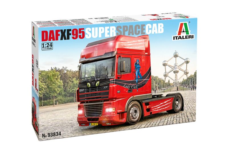 Italeri 93834 DAF XF 95 SUPER SPACE CAB Italeri 93834 DAF XF 95 SUPER SPACE CAB