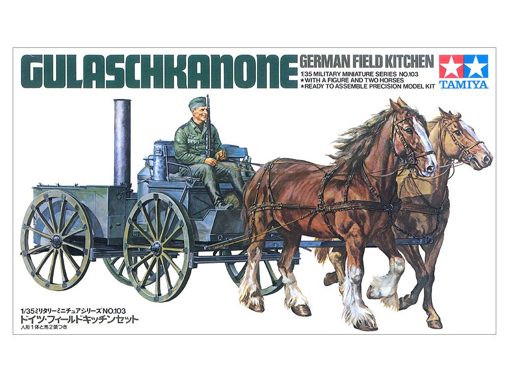 Tamiya 35103 German Field Kitchen Gulaschkanone