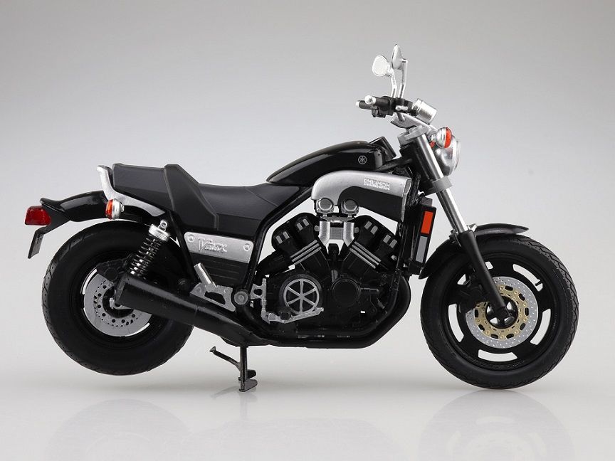 Aoshima 11185 YAMAHA VMAX BLACK 2 1/12