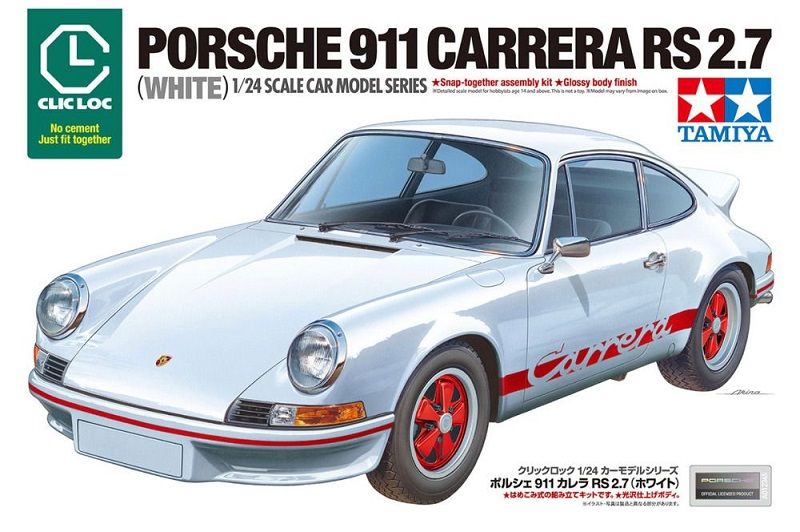 Tamiya 28103 PORSCHE 911 CARRERA RS 2.7 WHITE Tamiya 28103 PORSCHE 911 CARRERA RS 2.7 WHITE