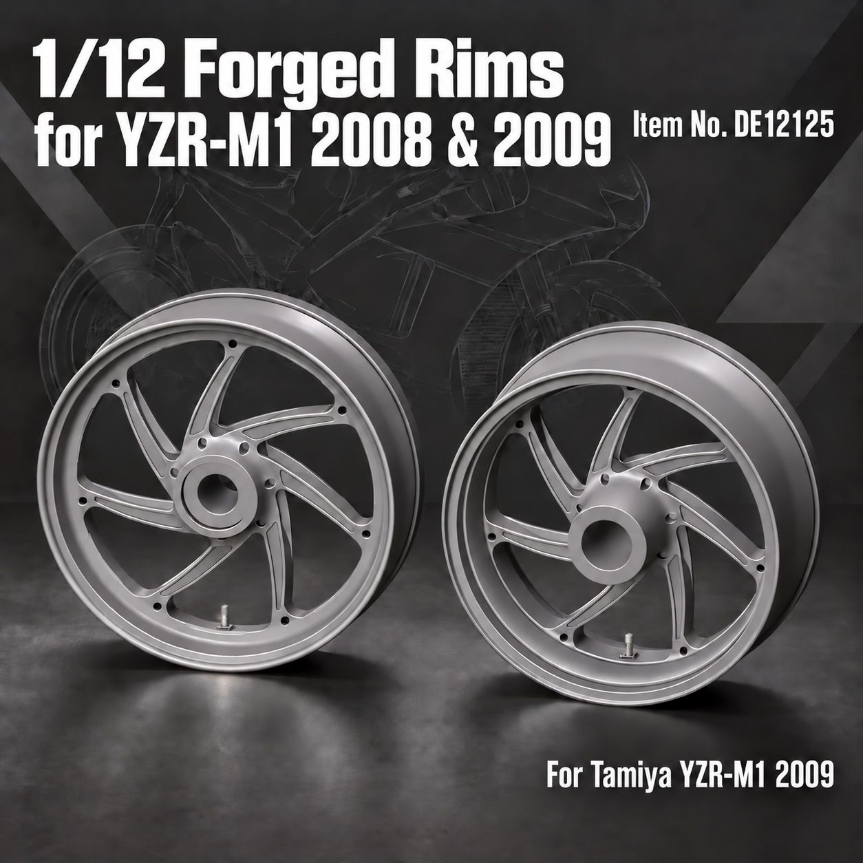 Fat Frog DE12125 Forged Rims for YZR-M1 2008 & 2009