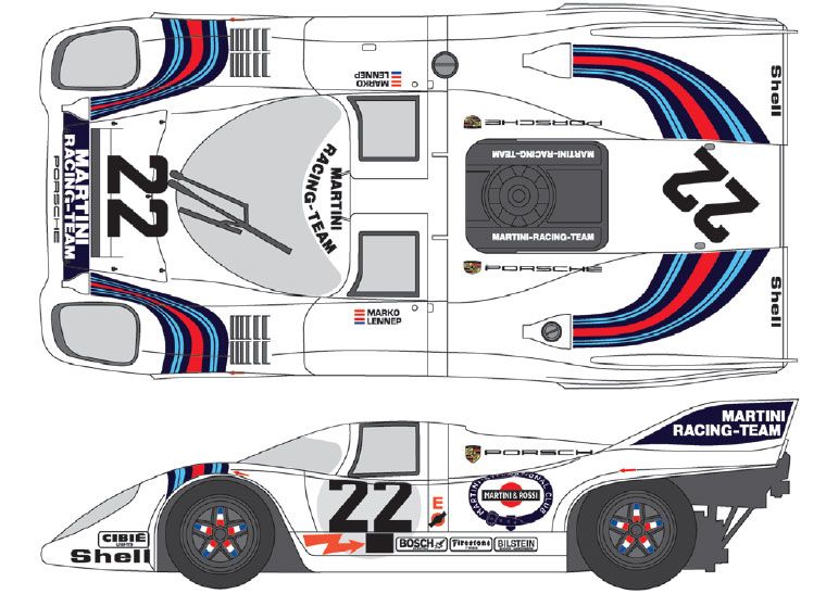 Shunko SHK-D285 Martini 917K 1971LM Shunko SHK-D285 Martini 917K 1971LM