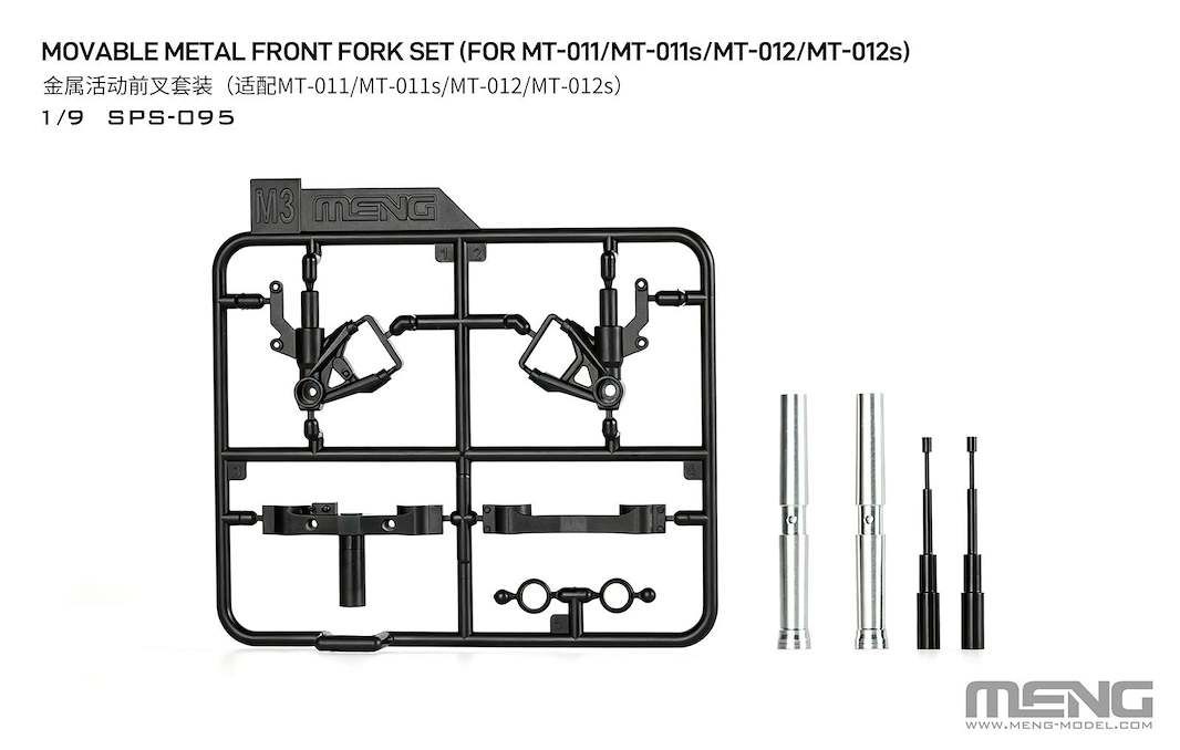MENG SPS-095 MOVABLE METAL FRONT FORK SET