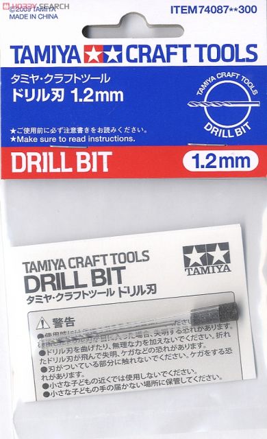 Tamiya 74087 Drill 1.2mm
